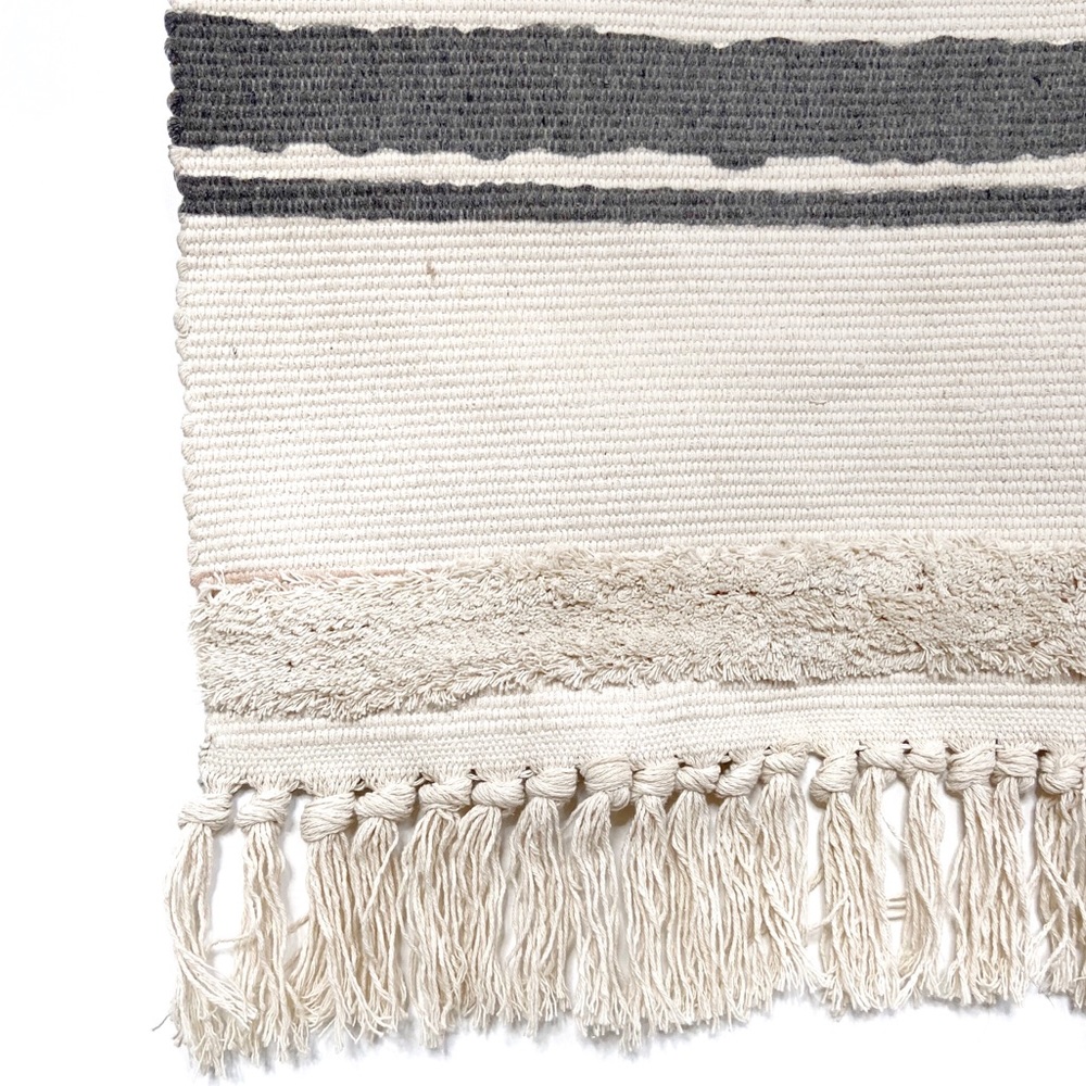 Seavish Hand Woven Morocco Geo Area Rug 2.3 x 5.2 - Picture 6 of 8